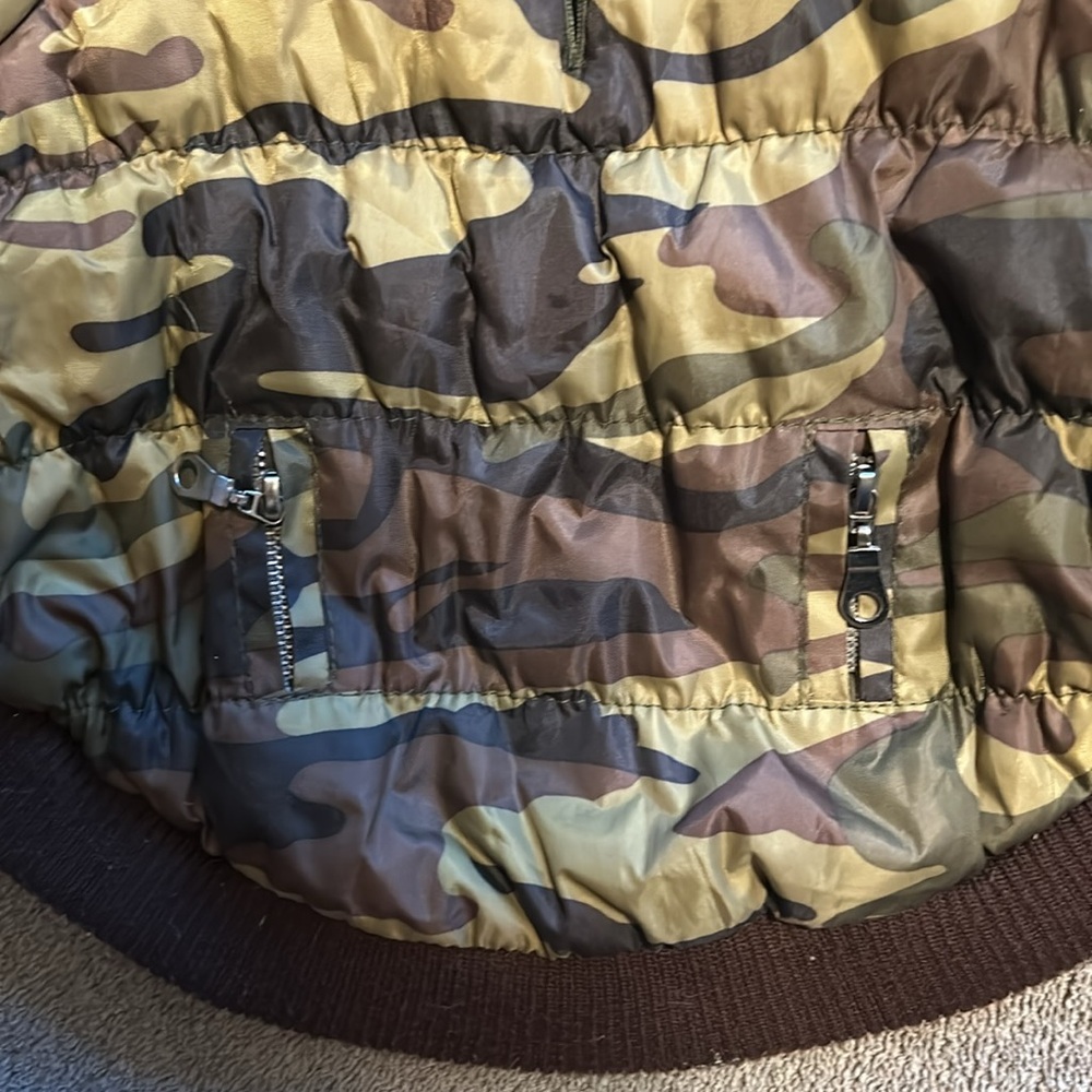 **3/$15** Pet Life hooded camouflage dog coat size small - Picture 9 of 11